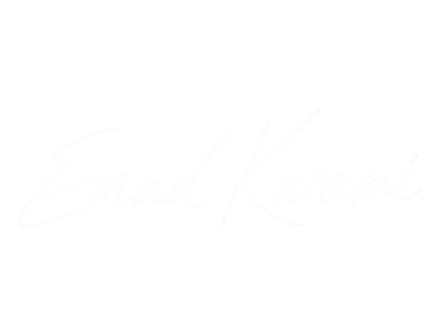 My signature: Emad Karami